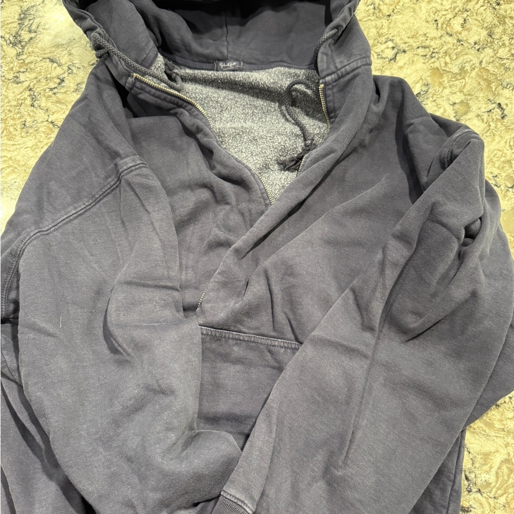 Brandy Melville Charcoal Hooded Jacket